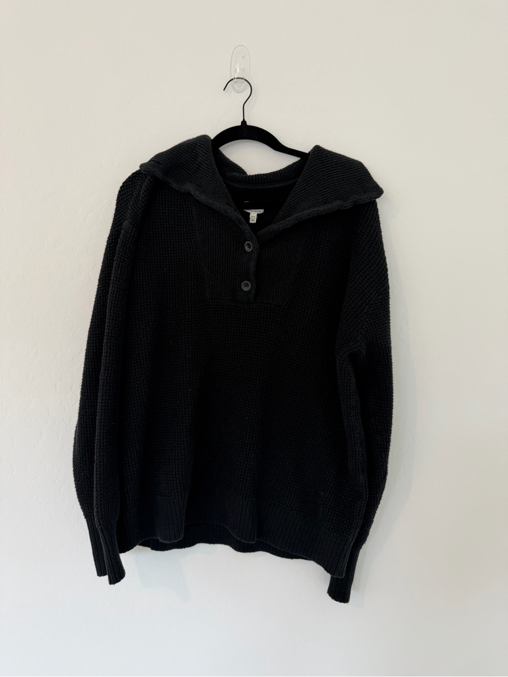 Women’s Black Knit Pullover Sweater Set